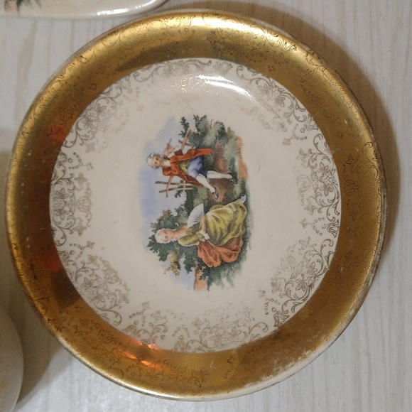 Vintage 1940's Royal China Tea Cup/Saucer & Cake Cutter - Picture 2 of 6